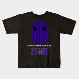 Zemo - Superheroes cannot be allowed to exist Kids T-Shirt